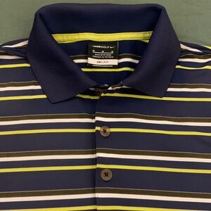 NIKE GOLF SS All Poly Striped Polo